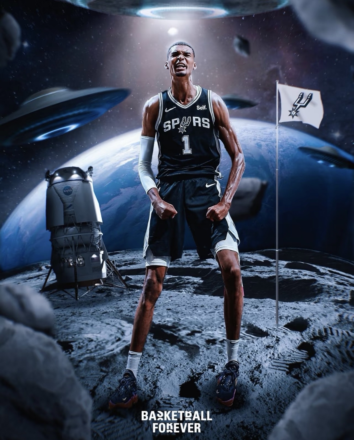 马刺碾压猛龙，克莱高光表现