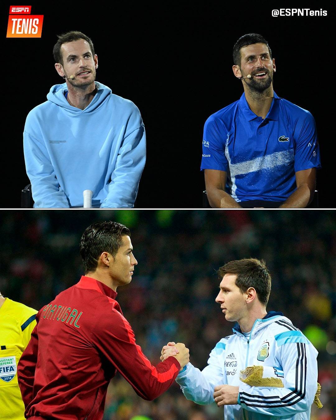 世界网球队完胜意大利网球队，穆雷送出助攻